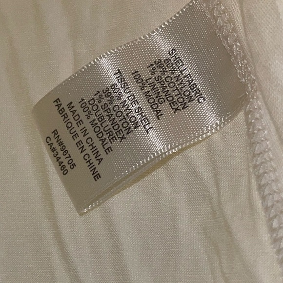 NWT Rebecca Taylor Cream A-Line Skirt - Picture 8 of 9